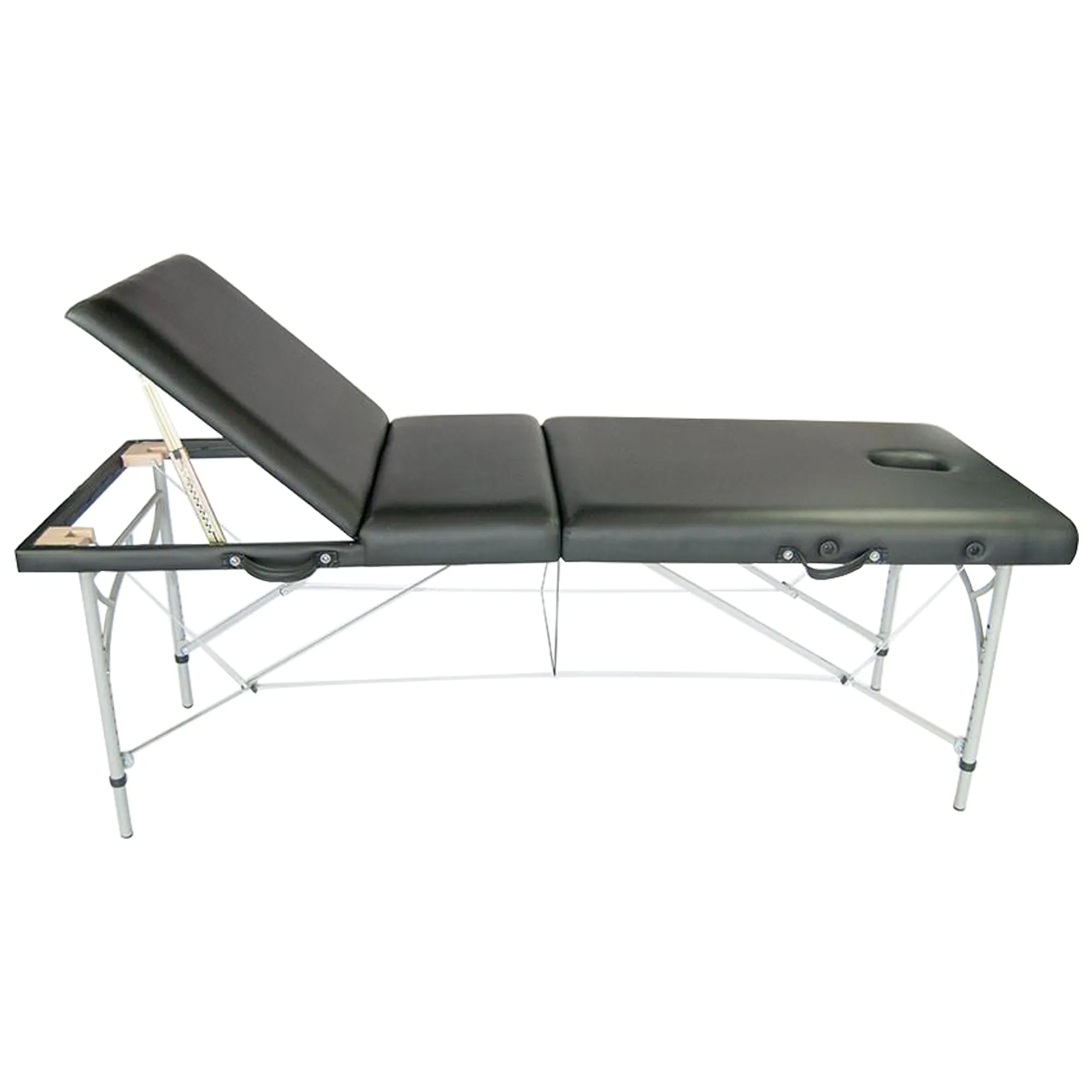 Lightweight Portable Massage Table w/ Adjustable Backrest