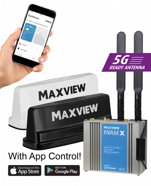 Maxview Roam X Campervan Wi-fi system White