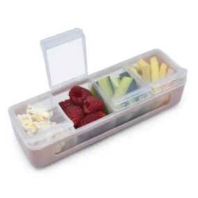 Melii Luxe Snackle Box 4 compartment - Pink