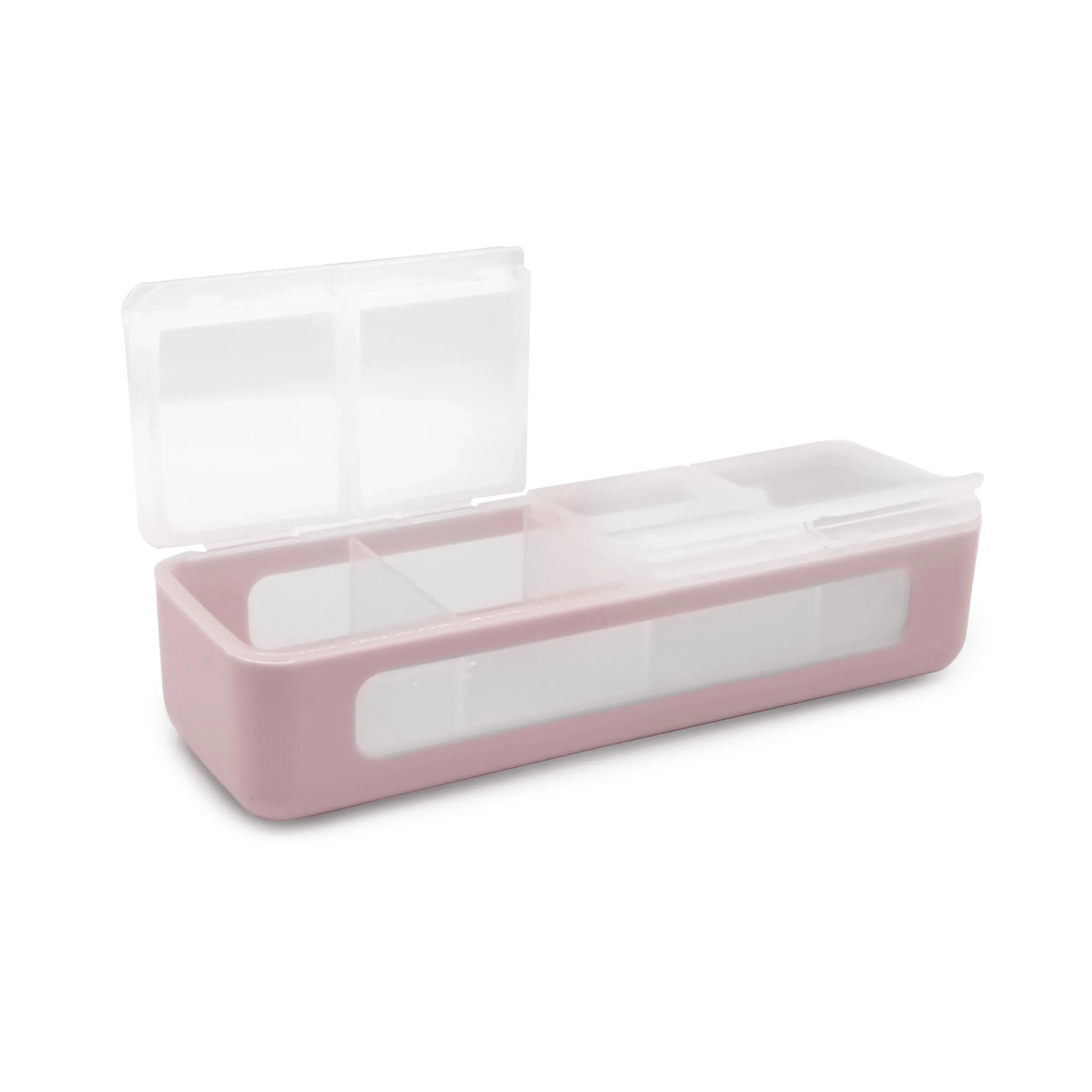 Melii Luxe Snackle Box 4 compartment - Pink