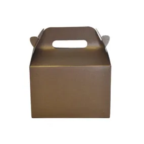 Mini Gable Boxes - SPARKLE BROWN (Set of 24)