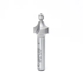 Miniature Corner Rounding Router Bit | 5⁄32 Radius x 1⁄2 Dia x 3⁄8 x 1⁄4"Shank | MR0114 | 738685071144