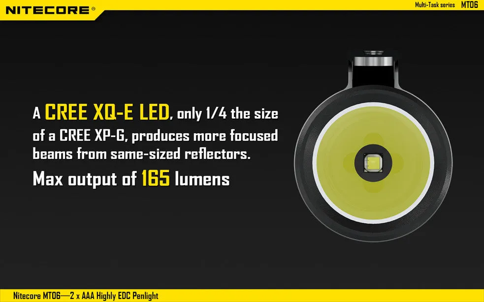 Nitecore MT06 LED Penlight 165 Lumens