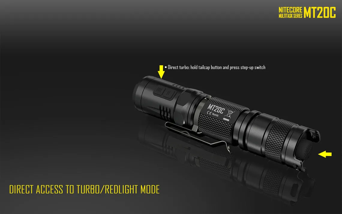 Nitecore MT20C CREE XP-G2 LED Flashlight - 460 Lumens