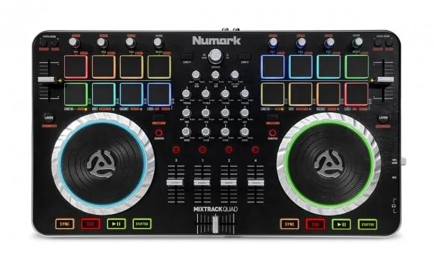 Numark Mixtrack Quad DJ controller