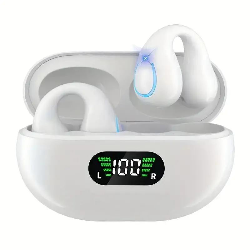 Open Ear Clip Wireless Earplugs Bluetooth TWS-Open Ear Headphones