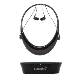 Portable Wireless Headphones for TV Listening – 100 Ft. Range