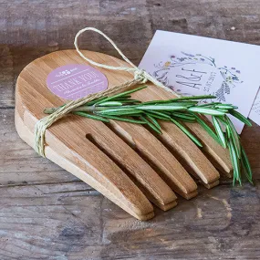 "Hand in Hand" Bamboo Server Set