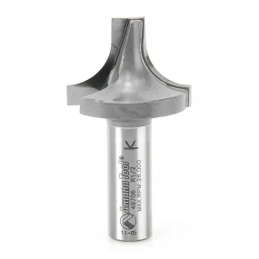 Round Over Groove Router Bit | 1⁄2 Radius x 1 3⁄8 Dia x 1" x 1⁄2 Shank | 49706 | 738685897065