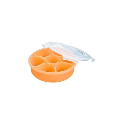 Round Plastic Masala Box7 Section For Kitchen