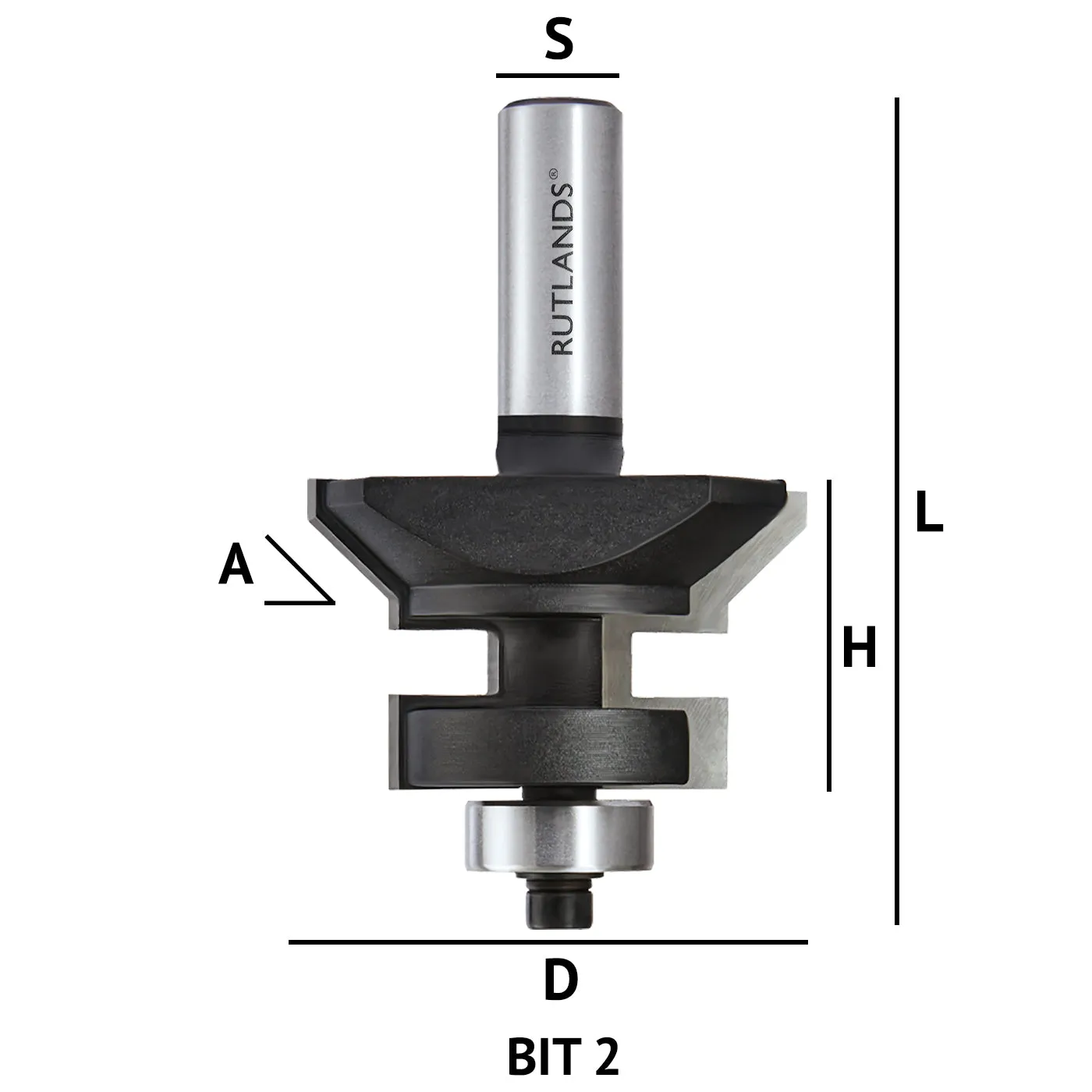 Router Bit Set - Tongue & Groove V Notch