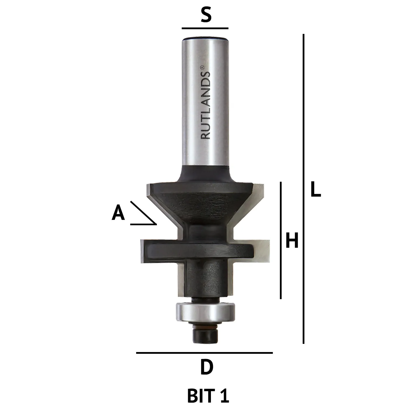 Router Bit Set - Tongue & Groove V Notch