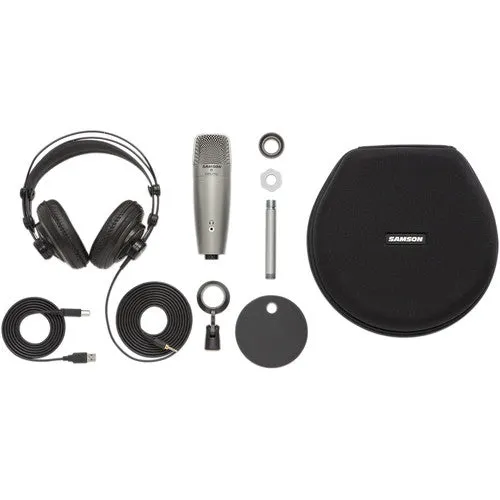 Samson C01U Pro Podcasting Pack (Silver)