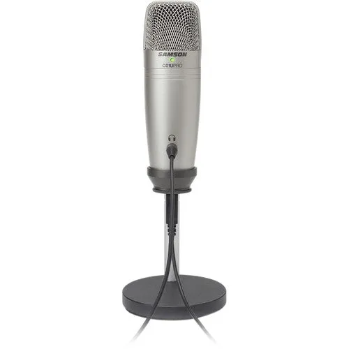 Samson C01U Pro Podcasting Pack (Silver)