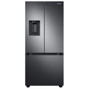 Samsung 30-inch, 22 cu.ft. Freestanding French 3-Door Refrigerator with External Water Dispensing System RF22A4221SG/AA