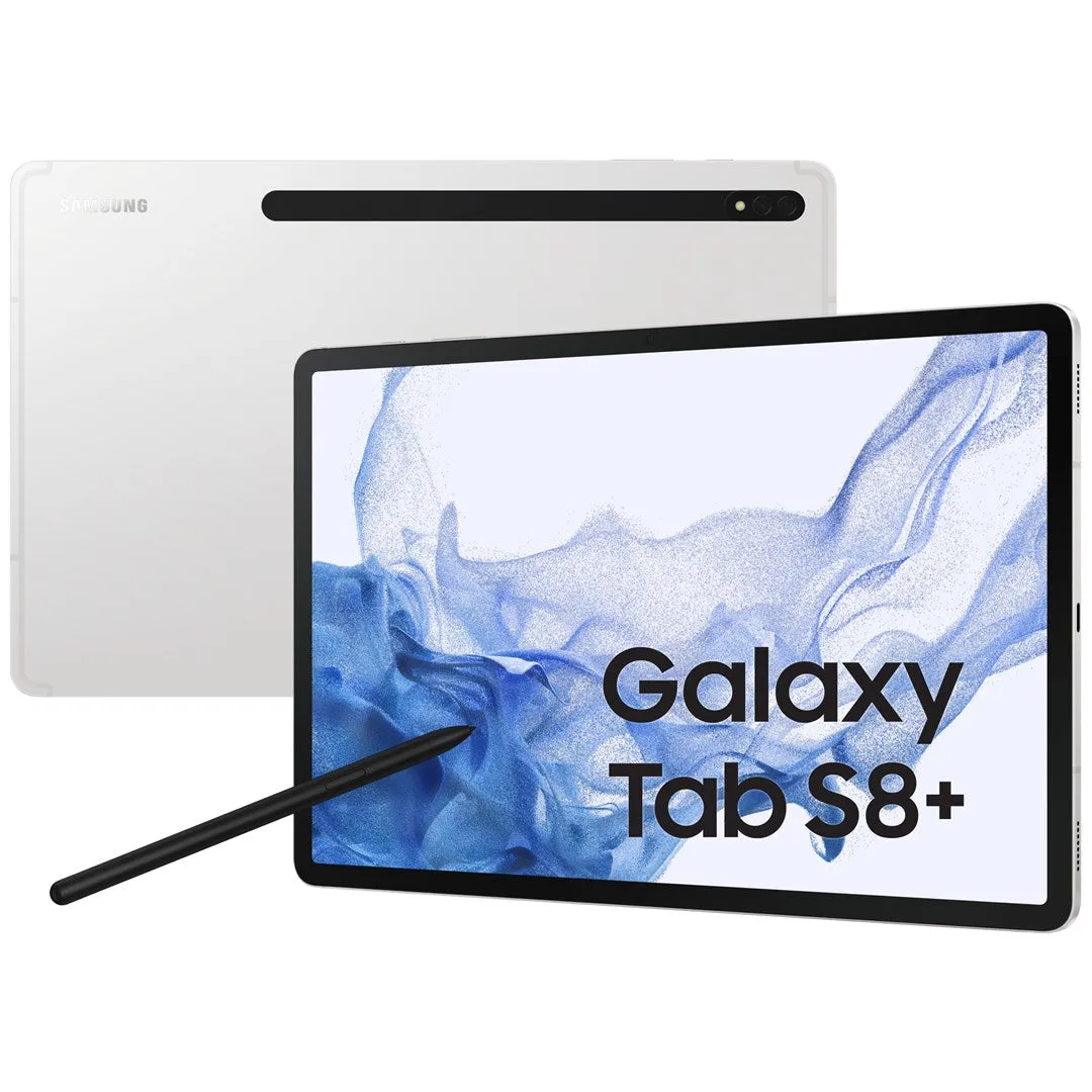 Samsung Galaxy Tab S8  Wifi Sm-X800 128 Gb 31.5 Cm (12.4") Qualcomm Snapdragon 8 Gb Wi-Fi 6 (802.11Ax) Android 12 Silver