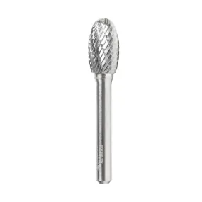 SE Burrs Oval Double Cut Burr Bit | 1⁄2 Dia x 7⁄8 x 1⁄4 Shank | BURS-178 | 738685178782