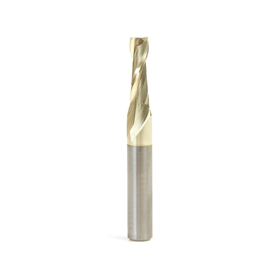 Spiral Composite Up-Cut CNC Router Bit | 3⁄16 Dia x 5⁄8 x 1⁄4 Shank x 2" Long | 46042 | 738685460429