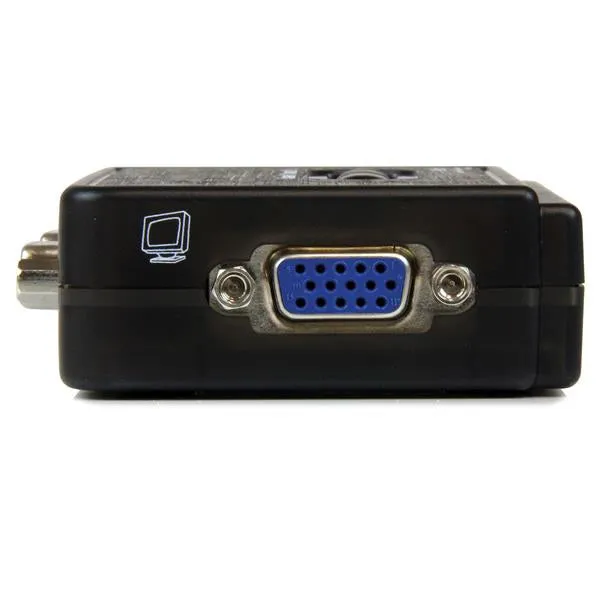 Startech.Com 2 Port Usb Vga Kvm Switch - Single Vga - Hot-Key & Audio Support - 2048X1536 @60Hz Kvm Switch - Kvm Video S