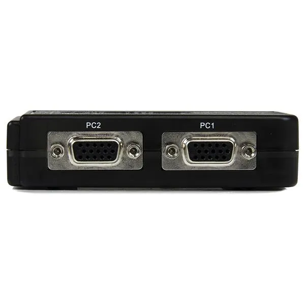 Startech.Com 2 Port Usb Vga Kvm Switch - Single Vga - Hot-Key & Audio Support - 2048X1536 @60Hz Kvm Switch - Kvm Video S