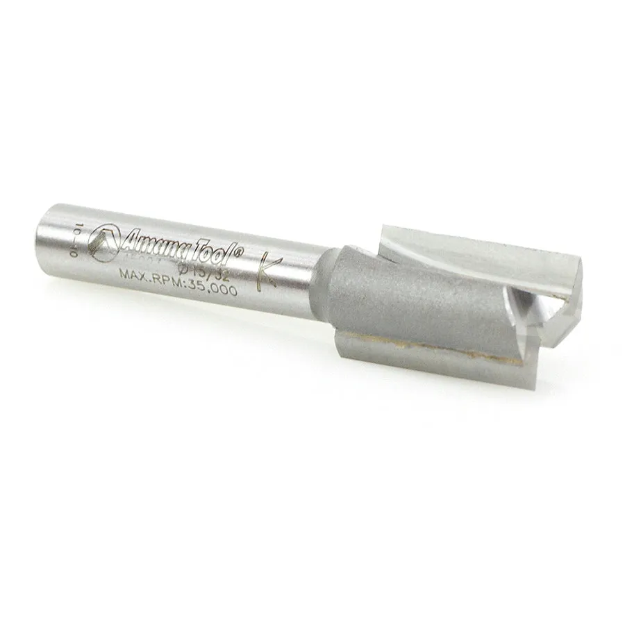 Straight Plunge Metric Router Bit | 2 Flute | 12mm Dia x 3⁄4 x 1⁄4" Shank | 45240 | 738685452400