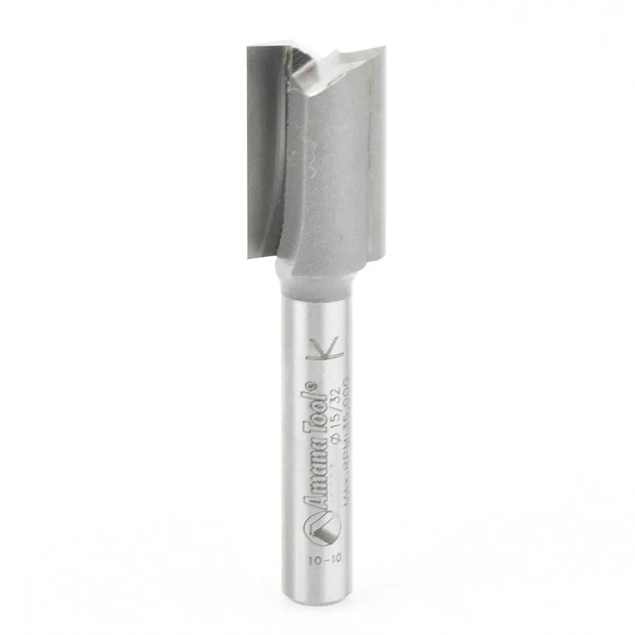 Straight Plunge Metric Router Bit | 2 Flute | 12mm Dia x 3⁄4 x 1⁄4" Shank | 45240 | 738685452400