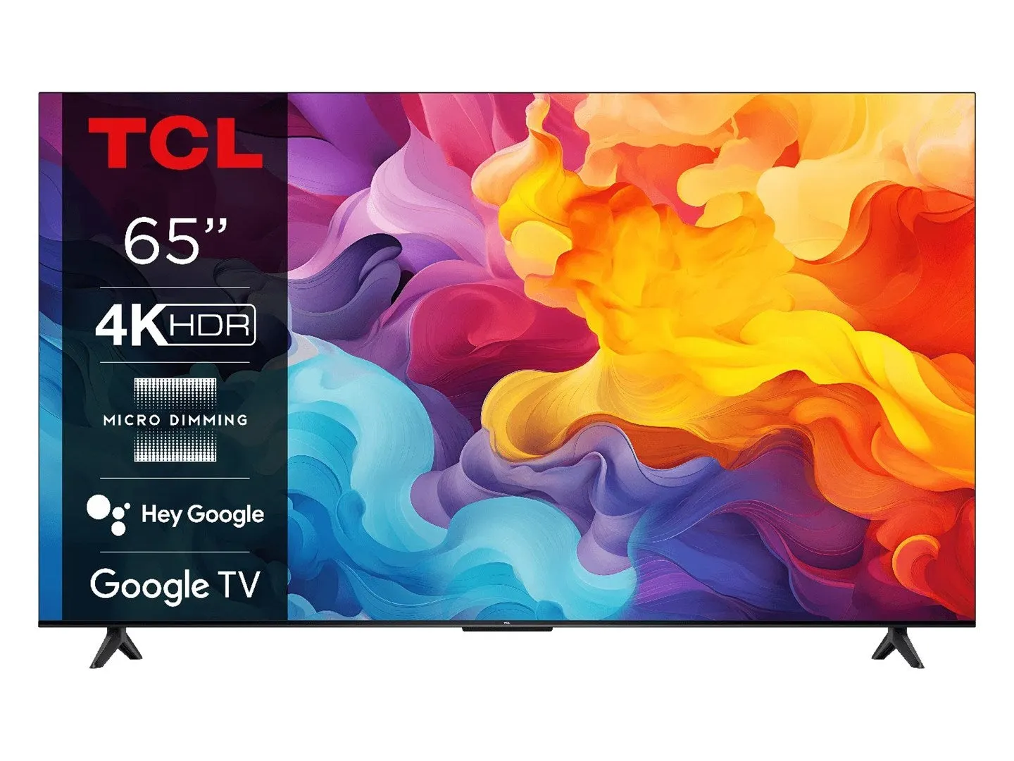 Tcl 65V6b Tv 165.1 Cm (65") 4K Ultra Hd Smart Tv Wi-Fi Black