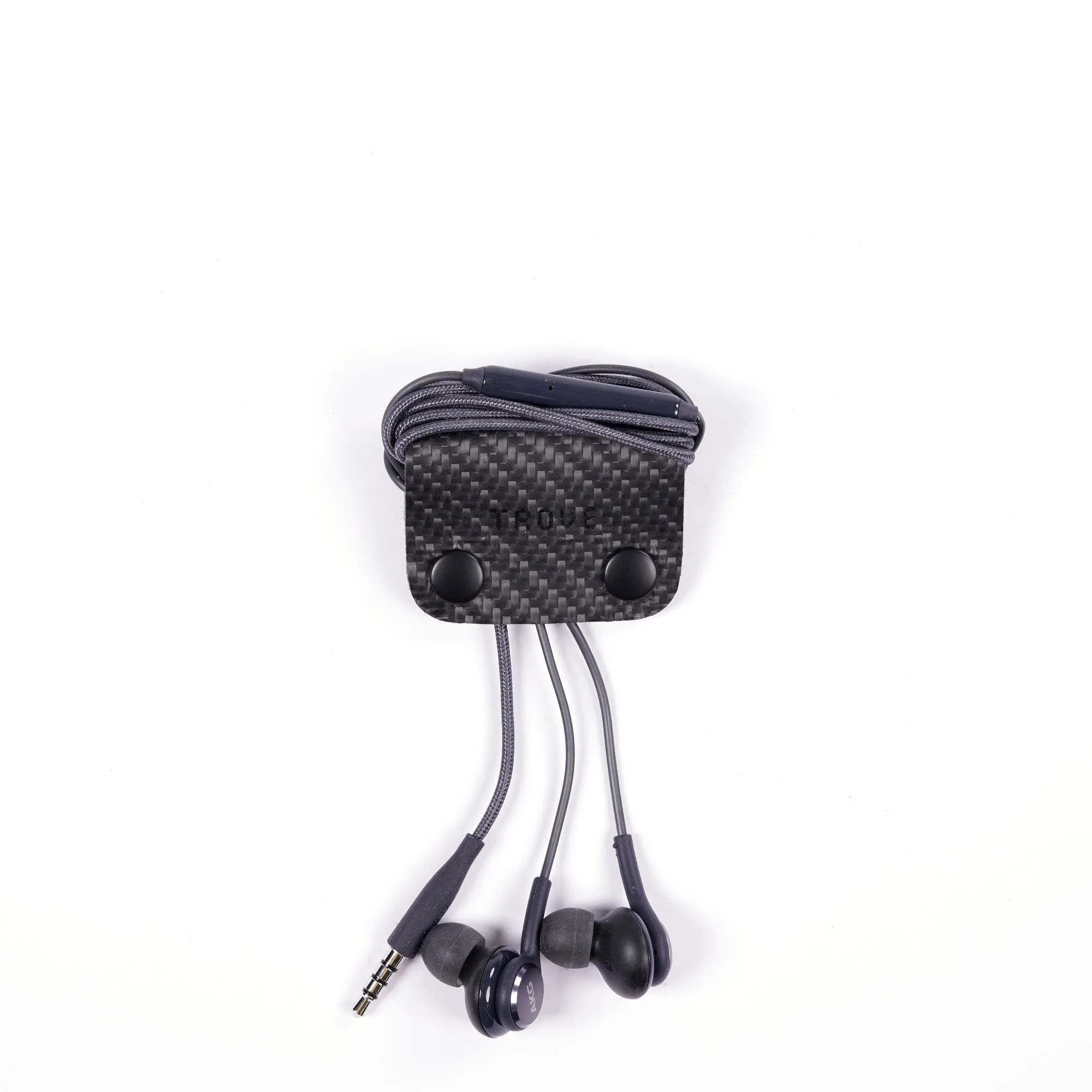 TROVE Cable Clip: Carbon Fibre Black