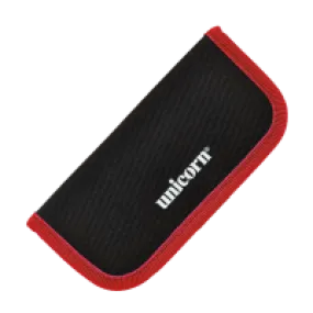 Unicorn midi velcro darts wallet black/red