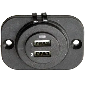 USB 2 Port Charger Socket