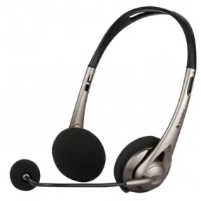 Verbatim Multimedia Headset with Boom Mic & Volume control