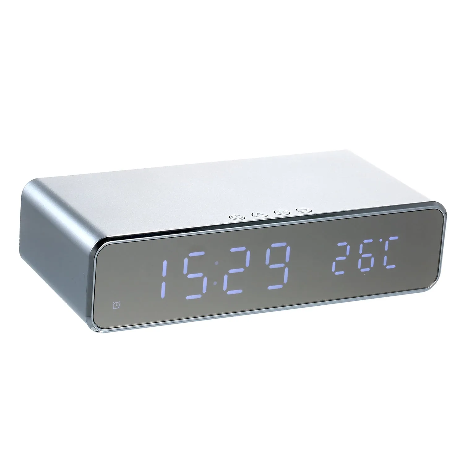 Wireless Charger LED Desk Clock