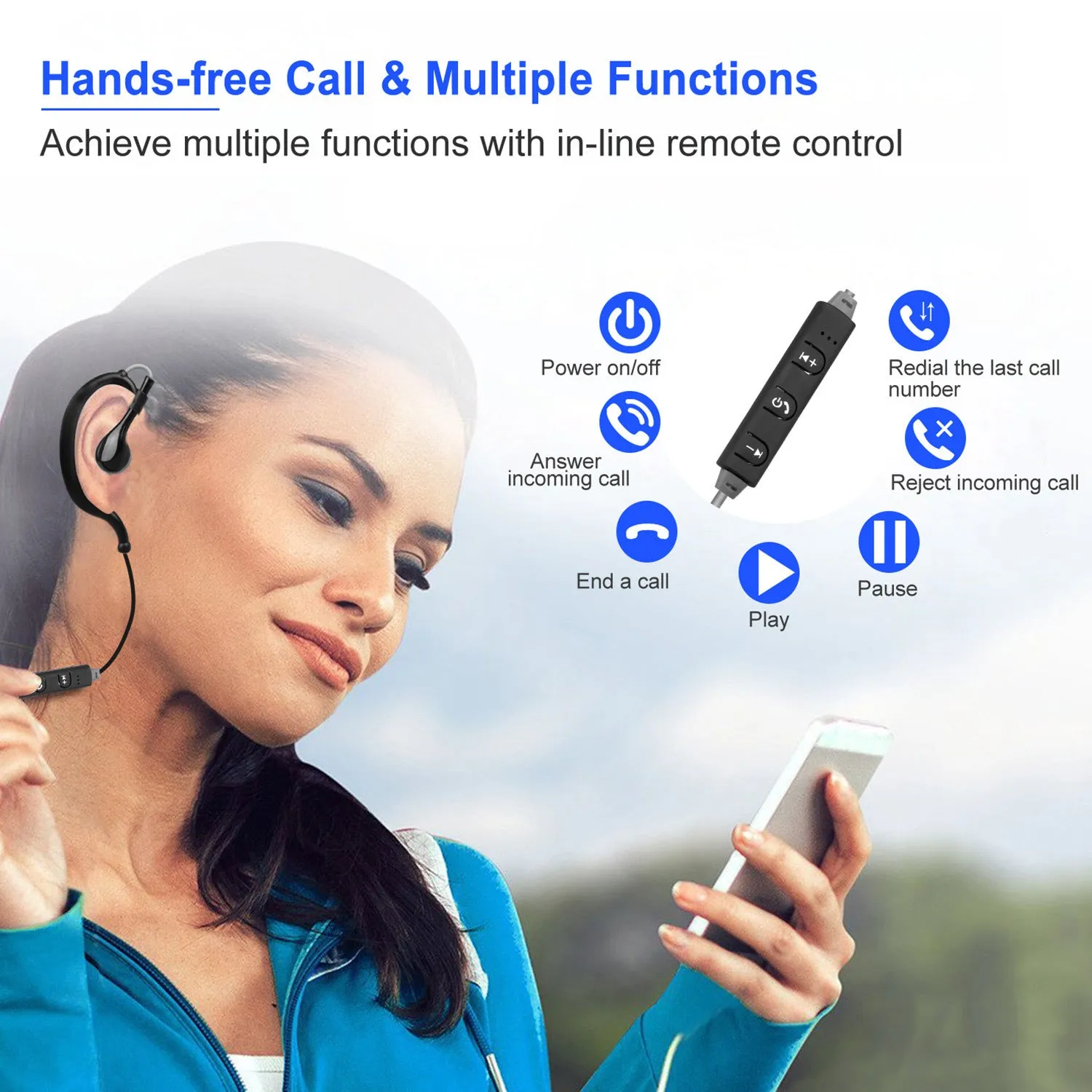 Wireless Headsets V4.1 Sport Earbuds