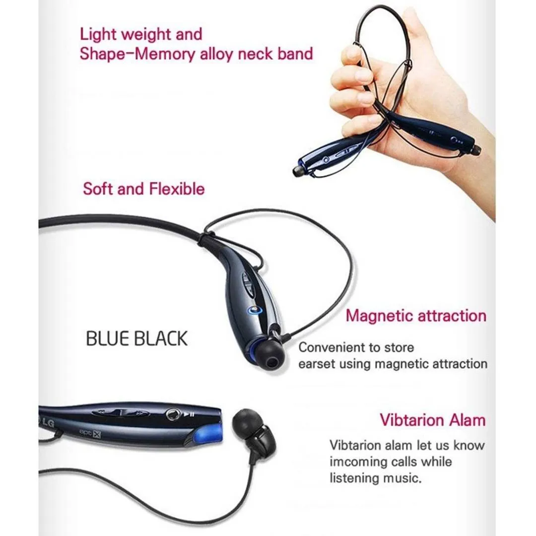 Wireless Neckband Bluetooth Earphone Headset