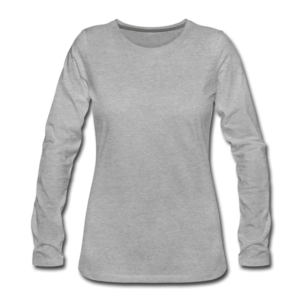 Women's Premium Long Sleeve T-Shirt (Personalize)