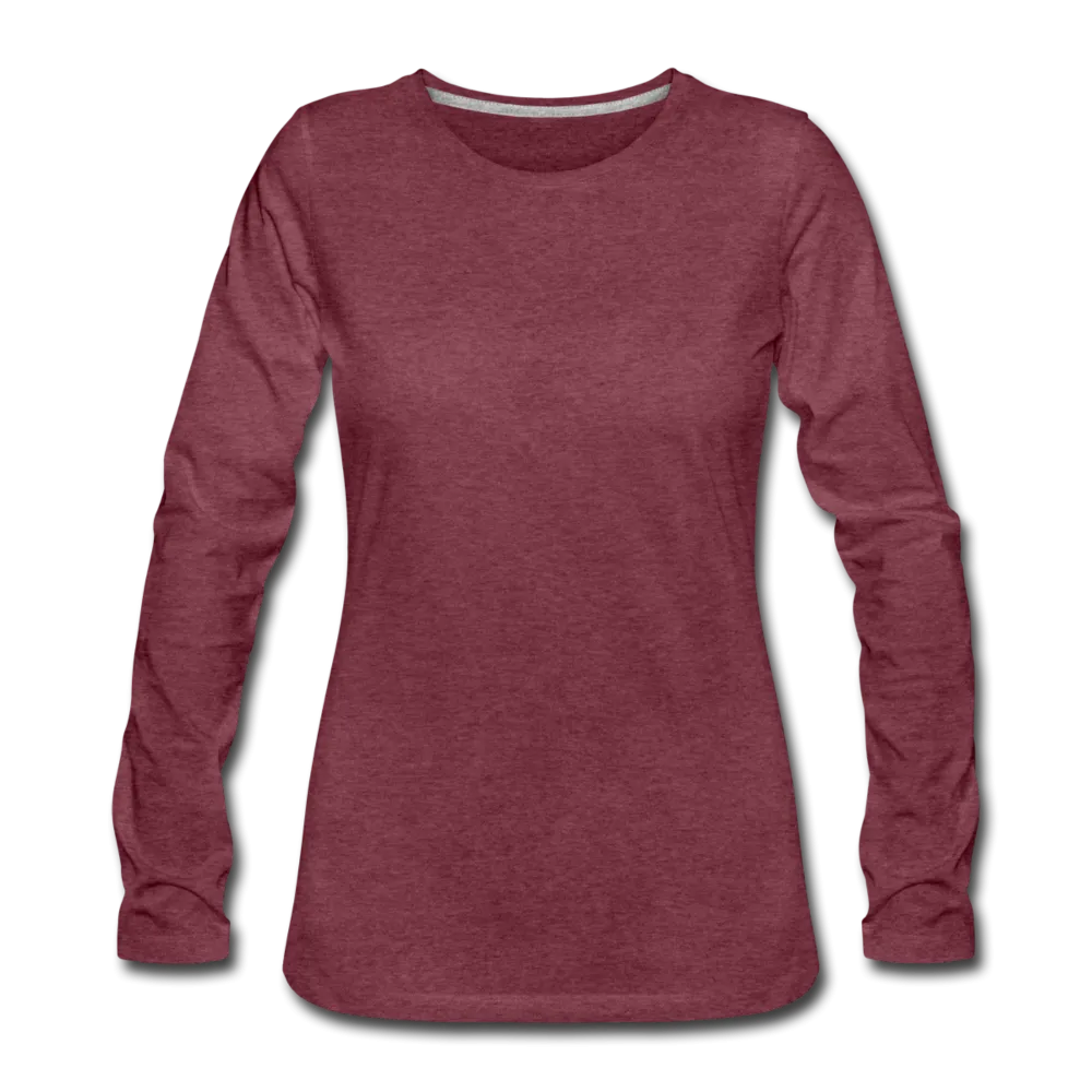 Women's Premium Long Sleeve T-Shirt (Personalize)