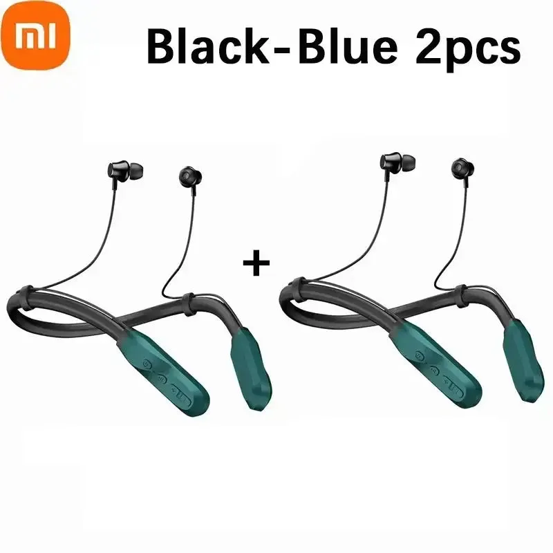 Xiaomi Wireless Bluetooth Headphones Neckband 5.1 Headphone with Mic Stereo Earbuds Headset  Xiaomi I35 Earphones 200 Hour Play