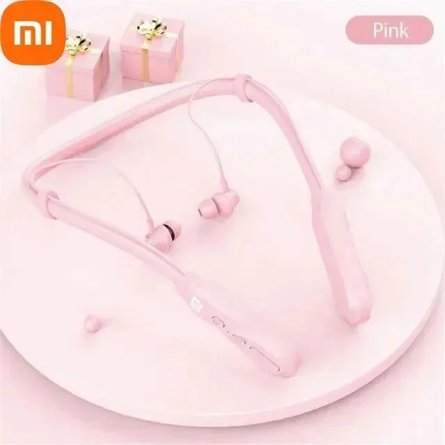 Xiaomi Wireless Bluetooth Headphones Neckband 5.1 Headphone with Mic Stereo Earbuds Headset  Xiaomi I35 Earphones 200 Hour Play