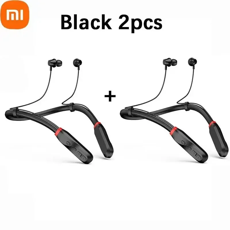 Xiaomi Wireless Bluetooth Headphones Neckband 5.1 Headphone with Mic Stereo Earbuds Headset  Xiaomi I35 Earphones 200 Hour Play