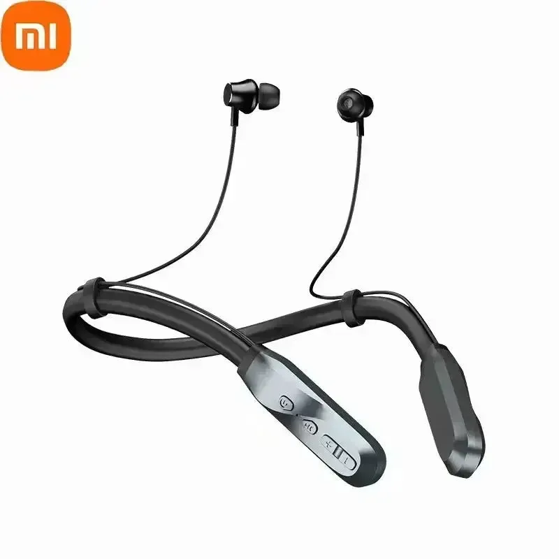 Xiaomi Wireless Bluetooth Headphones Neckband 5.1 Headphone with Mic Stereo Earbuds Headset  Xiaomi I35 Earphones 200 Hour Play