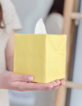 Yellow Lemon Tissue Box Cover