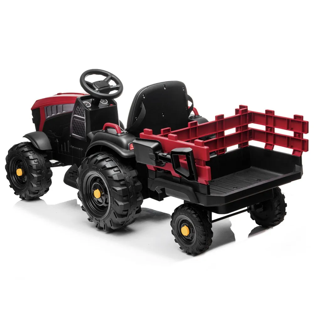 YIWA LEADZM Agricultural Vehicle Toys with Rear Bucket Red